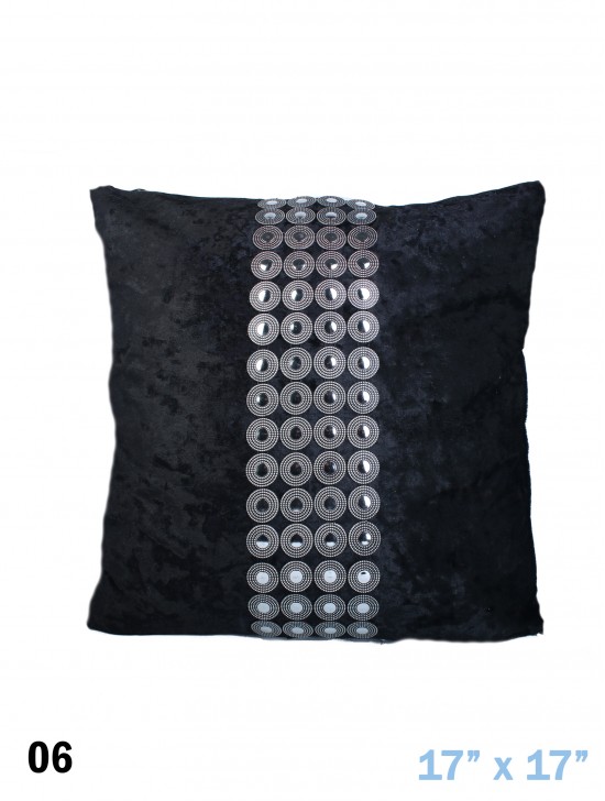 VELVET & BUTTONS CUSHION & FILLER